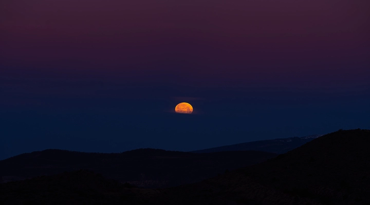 photographie de lune - Timothé IMBERT