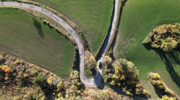 prise de vue aérienne par drone en Alpes-de-Haute-Provence