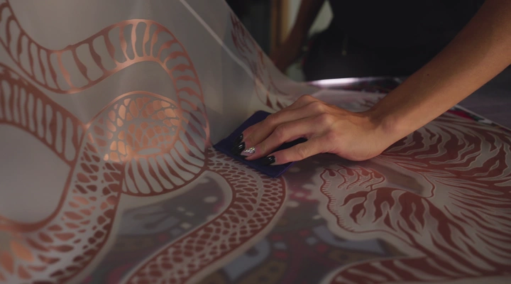 Sérigraphie de Provence - vidéo promotionnelle Timothé IMBERT